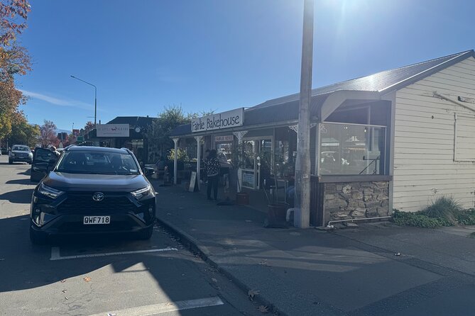 Christchurch to Queenstown One Way Tour Via Lake Tekapo & Mt Cook - Fairlie starts the day with a useful break