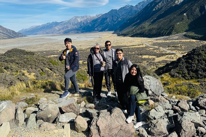 Christchurch to Queenstown One Way Tour Via Lake Tekapo & Mt Cook - Hooker Valley Track gives you a short Mount Cook walk