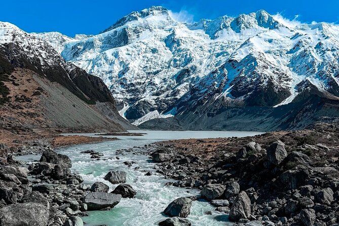 Christchurch to Queenstown One Way Tour Via Lake Tekapo & Mt Cook - Aoraki/Mount Cook combines lunch with mountain views