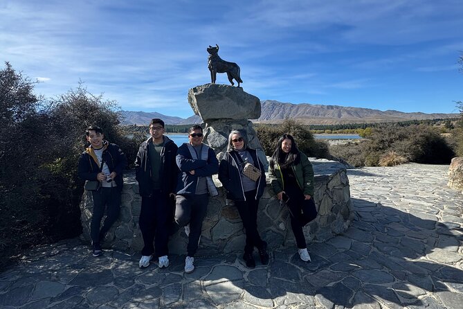 Christchurch to Queenstown One Way Tour Via Lake Tekapo & Mt Cook - Lake Tekapo brings the first big view
