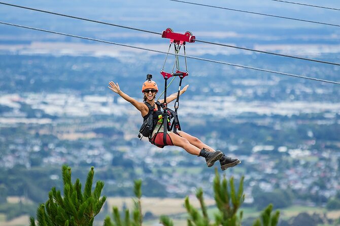 Christchurch Zipline Tour - The views are part of what you are paying for
