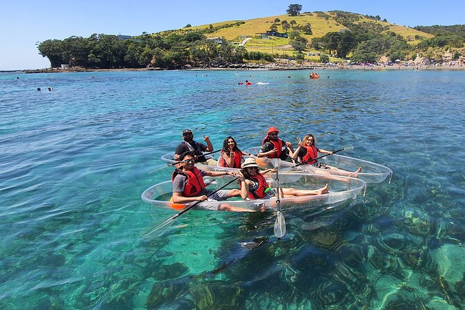 Clearyak hire at Goat Island Marine Reserve - Families, beginners, and physical limits