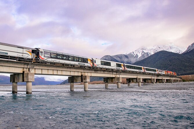 Coastal Pacific Train Journey from Christchurch to Picton - From Kaikoura toward Marlborough