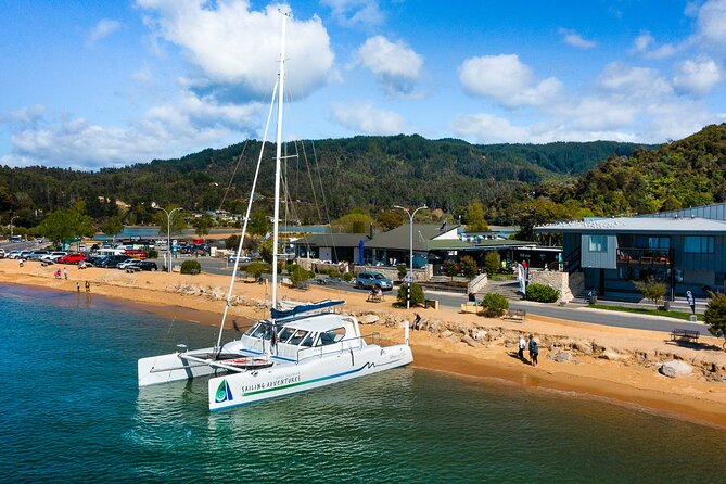 Cruise, Walk, and Sail in Abel Tasman National Park - The water taxi to Split Apple Rock and Anchorage Bay