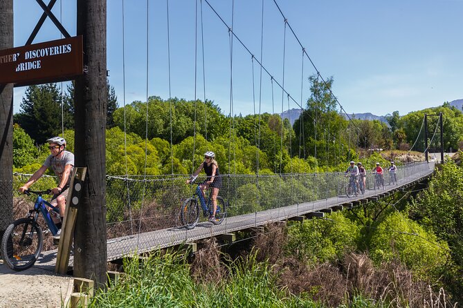E-Bike Hire with Return Shuttle from Queenstown Accommodation - Reaching the Gibbston wine region
