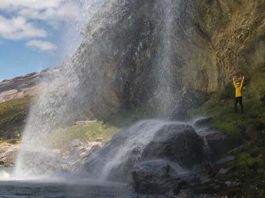 Earnslaw Burn Glacier & Waterfalls | 45 mins from Glenorchy - Leaving 35 Mull Street in Glenorchy