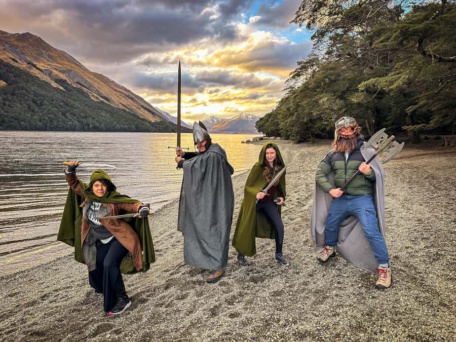 Ex Queenstown: Mavora Lakes Middle Earth Full Day Adventure - Fangorn Forest and the broken toes story