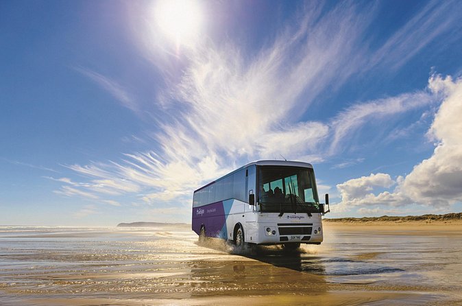 Far North New Zealand Tour Including 90 Mile Beach and Cape Reinga from Paihia - Cape Reinga lighthouse and the meeting of two seas