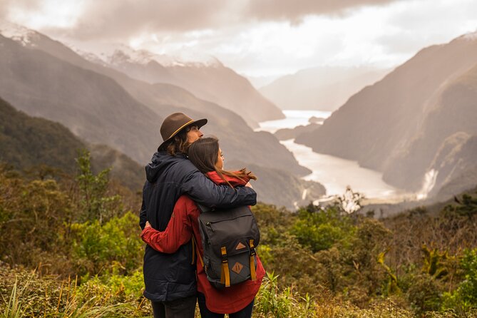 Fiordland Heli-hike from Te Anau - Descending from high country to Lake Te Anau