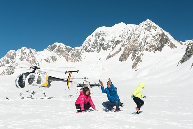 Fox Glacier and snow landing (allow 20 minutes - departs Fox Glacier) - Key points before you book