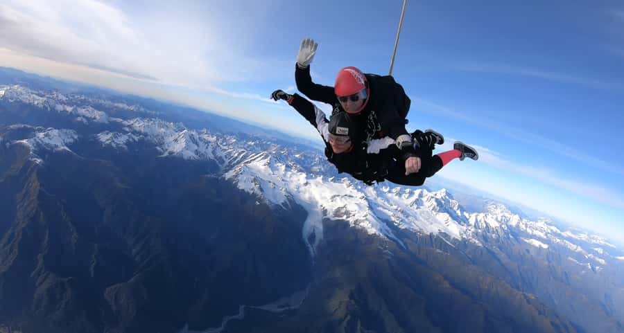 Franz Josef: 13,000ft, 16,500ft or 18,000ft Skydive - What You Actually See From the Air
