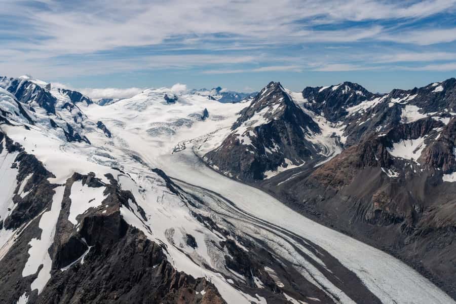 Franz Josef: 35min Helicopter Trip over Two Glaciers - Checking in on Main Road in Franz Josef