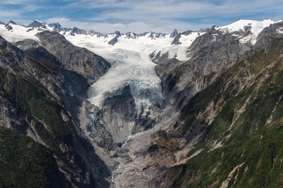 Franz Josef: 35min Helicopter Trip over Two Glaciers - Fox or Tasman Glacier, depending on the conditions