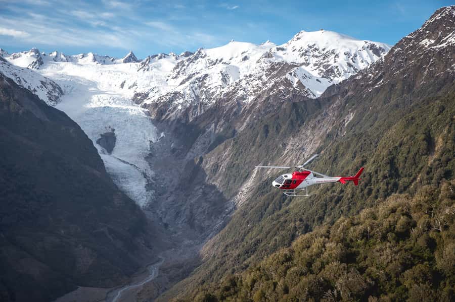 Franz Josef Glacier Helicopter Flight with Snow Landing - Landing on the glacier snowfield