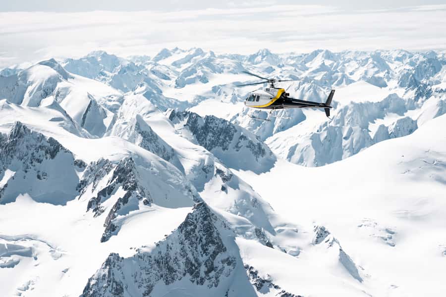 Franz Josef: The Grand Tour by Helicopter with Snow Landing - Five details that define the flight