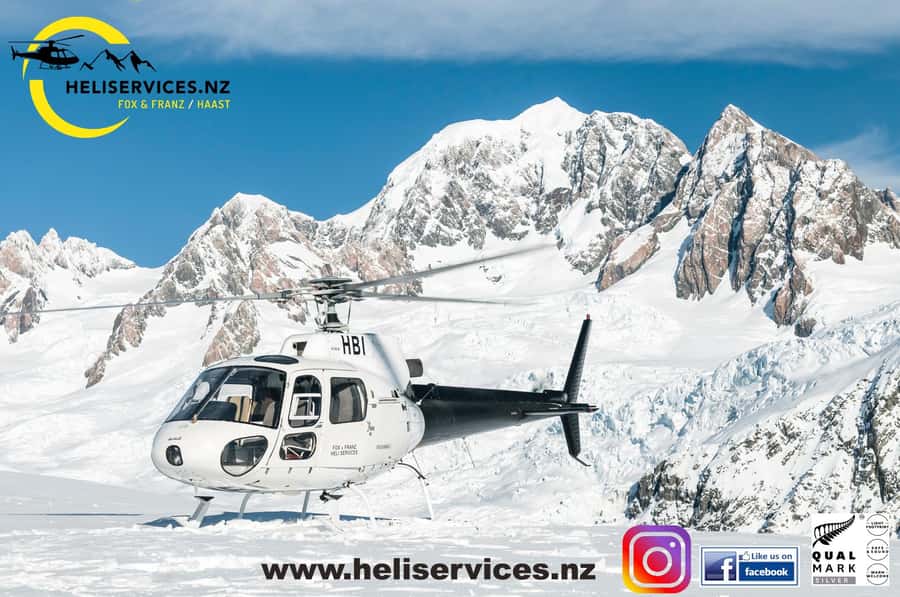 Franz Josef: The Grand Tour by Helicopter with Snow Landing - Check in 30 minutes early in Franz Josef