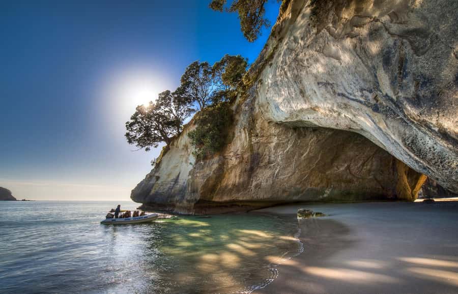 From Auckland: Cathedral Cove & Hot Water Beach Tour - Through Waikato and the Thames-Coromandel District