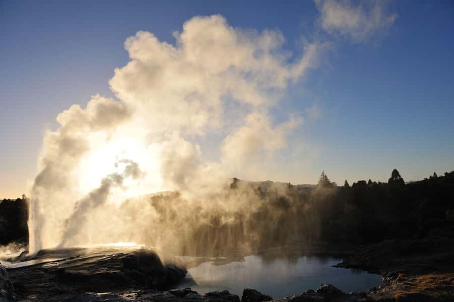 From Auckland: Waitomo Glow Worm Caves & Rotorua Tour - The ride south from Auckland