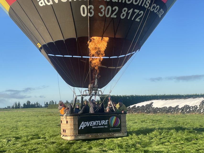 From Methven: Hot Air Balloon Flight in Canterbury with Wine - Practical advice for a better flight