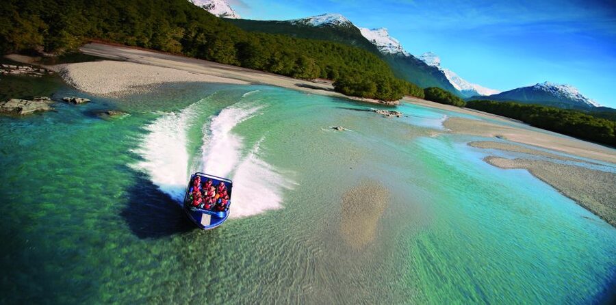 From Queenstown: Dart River Canoe & Jet Boat Day Trip - Rockburn Chasm brings the quietest drama