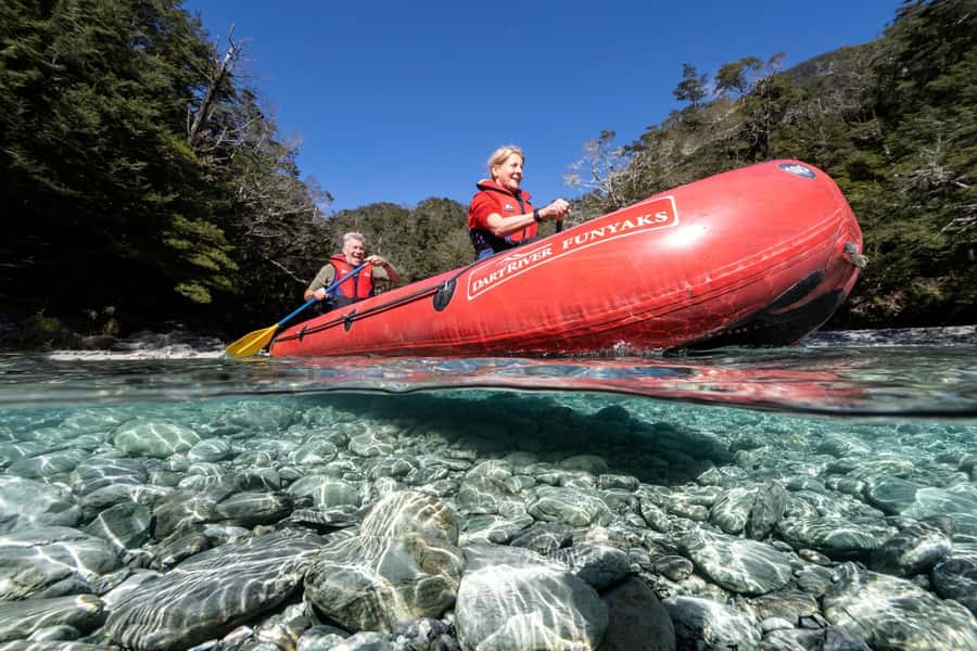 From Queenstown: Dart River Canoe & Jet Boat Day Trip - Wilderness lunch is a proper midday break