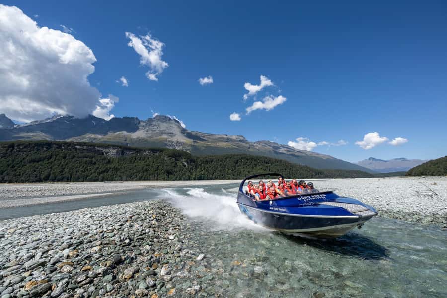 From Queenstown: Dart River Wilderness Jet Boat Experience - Film country along the lower Dart
