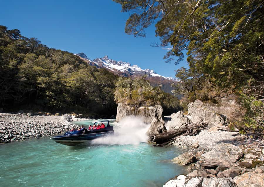 From Queenstown: Dart River Wilderness Jet Boat Experience - The boat ride: thrills without losing the scenery