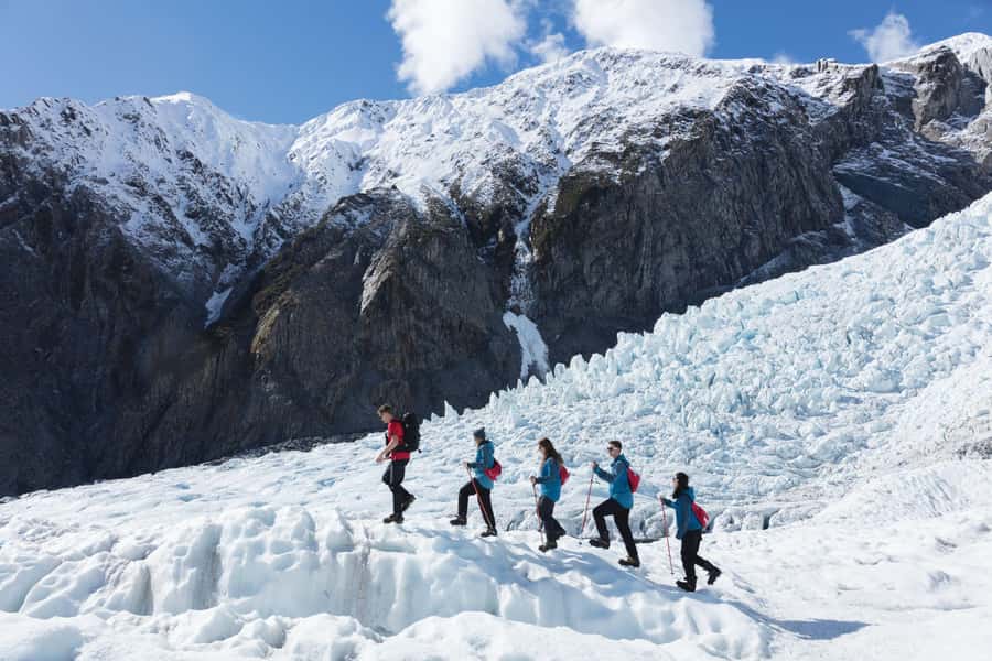 From Queenstown: Franz Josef Glacier Hike & Scenic Flight - Crossing the Southern Alps by airplane