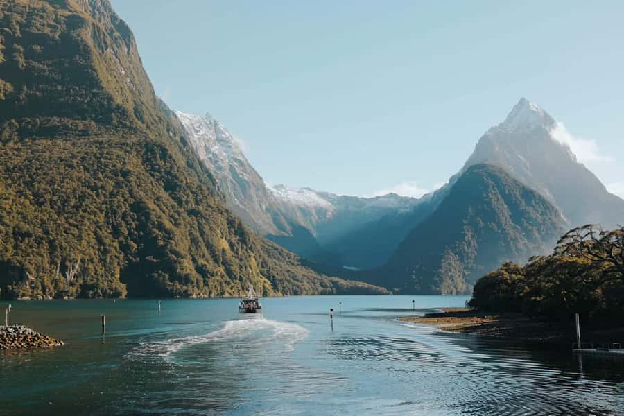 From Queenstown: Milford Sound Coach, Cruise, Scenic Flight - Six stops that break up the long drive