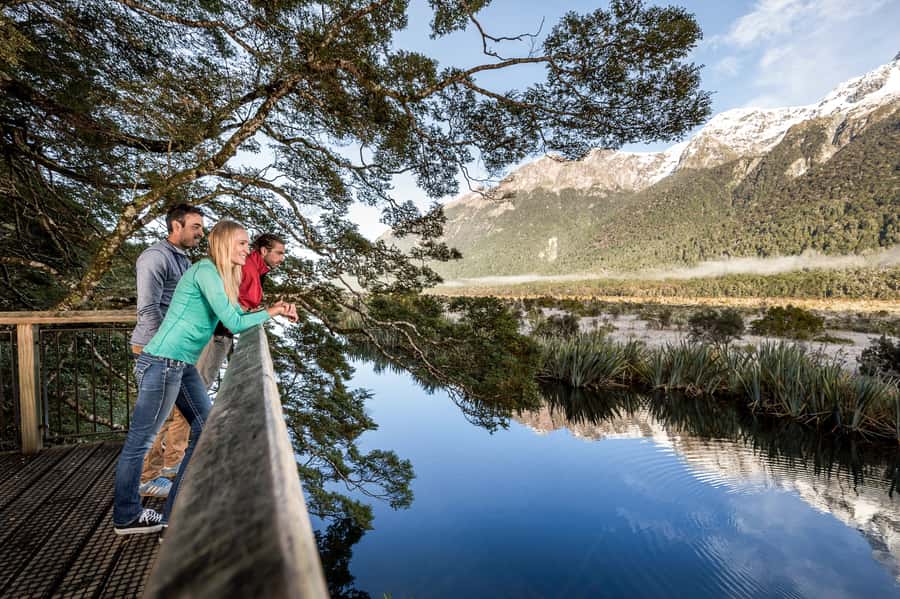 From Queenstown: Milford Sound Day Trip on Premium Coach - Te Anau: the first useful pause