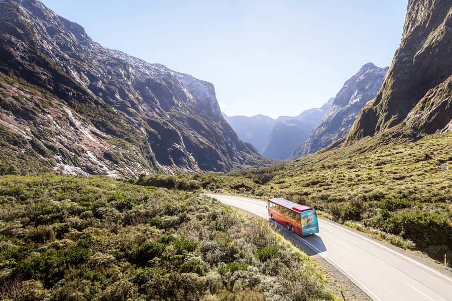 From Queenstown: Milford Sound Day Trip on Premium Coach - The Milford Road is part of the attraction