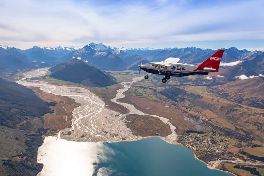 From Queenstown: Scenic Flight to Milford Sound - Queenstown pickup and the first part of the route
