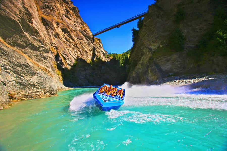 From Queenstown: Skippers Canyon Jet Boat Ride - Gold, rock, and the story behind the canyon