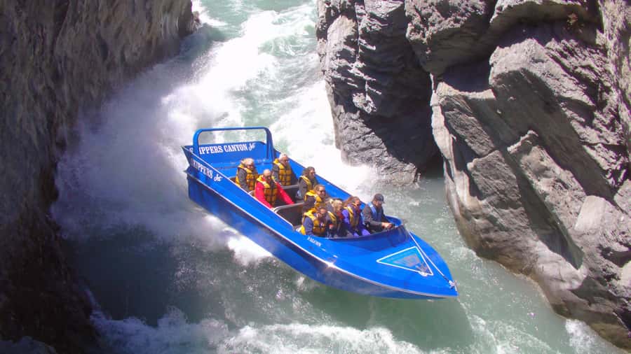 From Queenstown: Skippers Canyon Jet Boat Ride - The 30-minute jet boat run on the Shotover