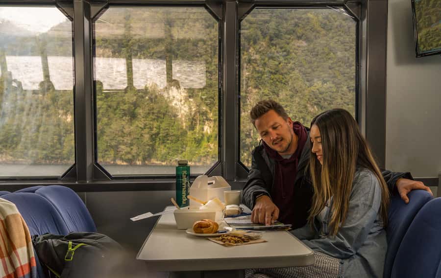 From Te Anau: Doubtful Sound Coach & Cruise - The 30-minute coach ride from Te Anau