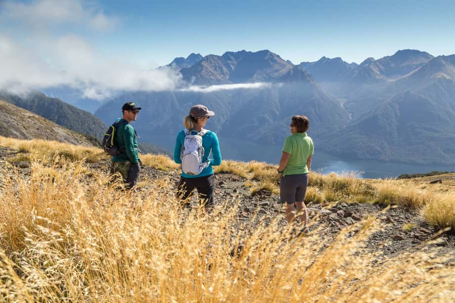 From Te Anau: Full Day Kepler Track Guided Heli-Hike - Brod Bay and the 20-minute boat ride home