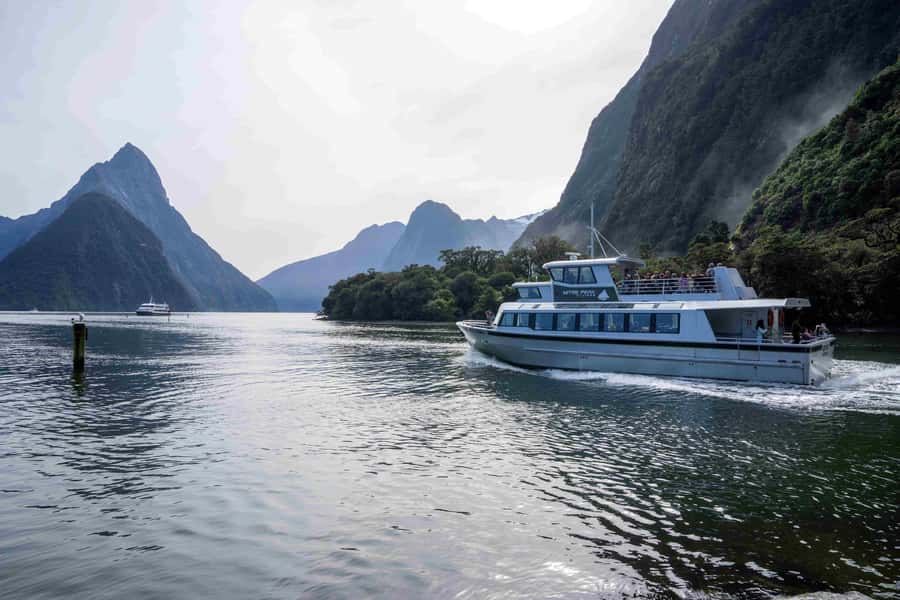 From Te Anau: Milford Sound Coach, Cruise, and Walks - The small-boat cruise on Milford Sound