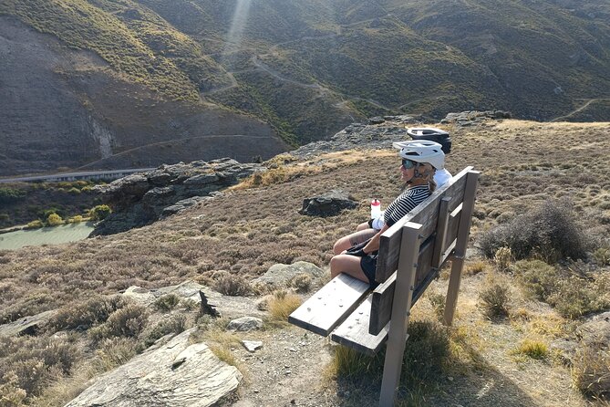 From Wanaka Bike the Lake Dunstan Trail with Shuttle Return - A pause at Carrick Winery