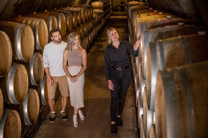 Gibbston Valley Wines - Cave Tour - Tasting three Gibbston Valley wines