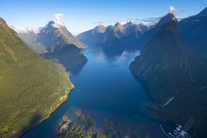 Glacier Galore Helicopter Scenic Flight from Milford Sound - Mount Tutoko at 2,723 metres
