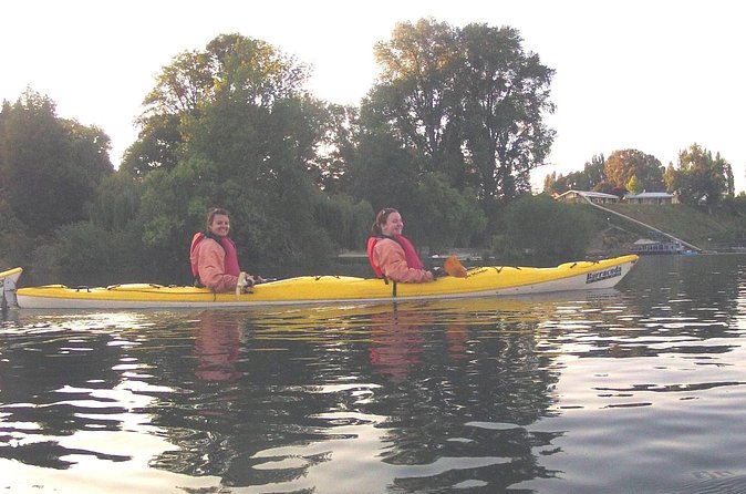 Glowworm Kayak Adventure on the Waikato River - A Campfire Stop with Wine and Cheese