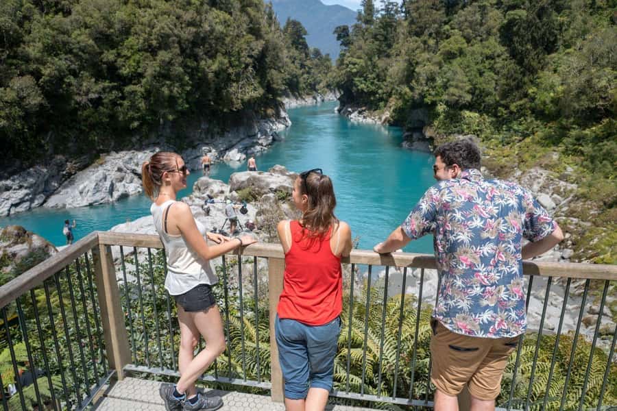 Greymouth: Full-Day Best Of The West Tour - Walking above Lake Mahinapua