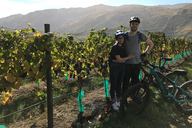 Guided eBike Wine Tour Ride to the Vines - Crossing Gibbston’s historic suspension bridges