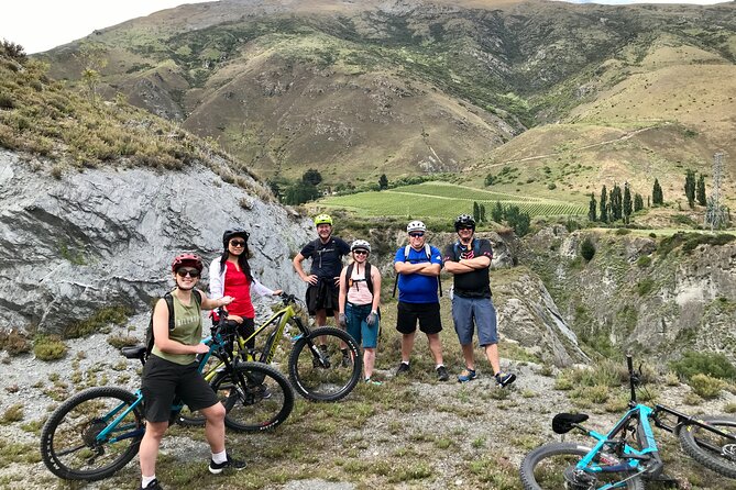 Guided eBike Wine Tour Ride to the Vines - Kawarau Suspension Bridge and the first permanent bungy site