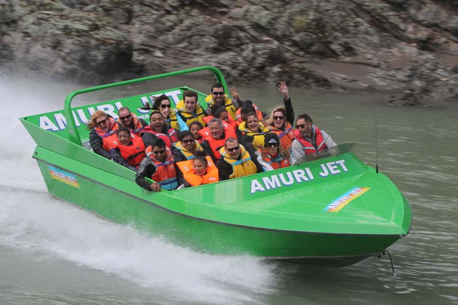 Hanmer Springs: River Jet Boat Ride - Starting beside the Amuri Jet sign