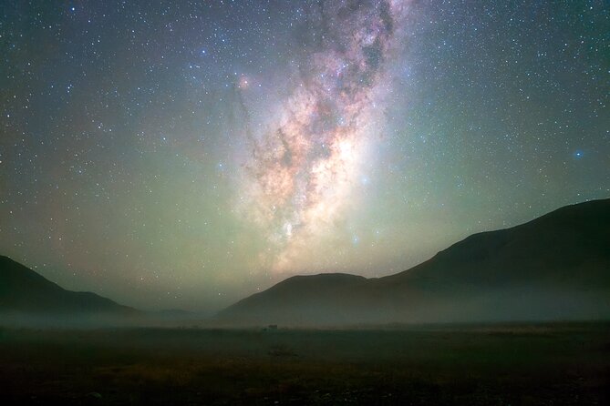 Hanmer Springs Star Tours at Manuka Skies - Leaning back with astro binoculars