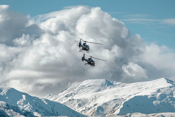 Helicopter Tour with Alpine Snow Landing from Queenstown - Flying over Queenstown and the Southern Lakes
