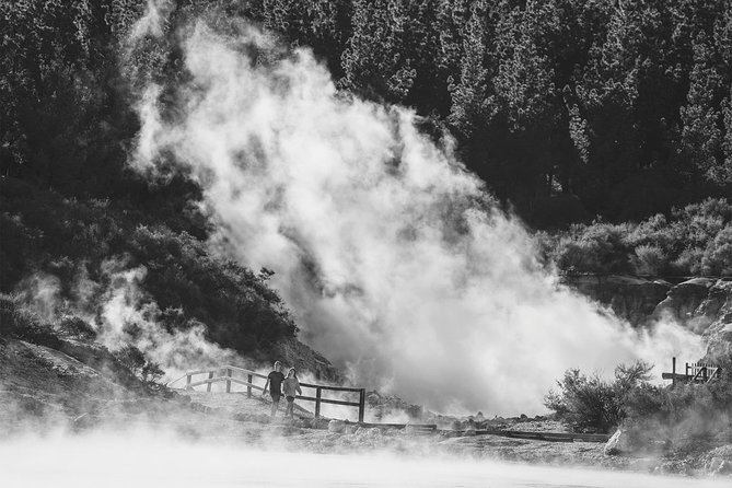 Hell's Gate Geothermal Walk - Arriving at Hell’s Gate outside Rotorua