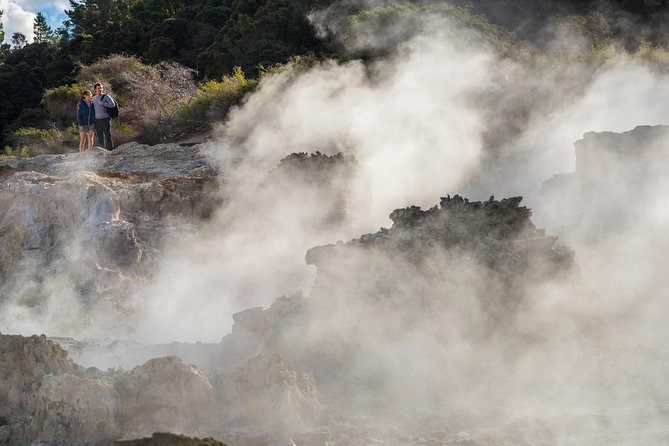 Hell's Gate Geothermal Walk - Mud foot pool, spa extras, and what costs more