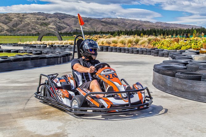 Highlands Motorsport Go-Karts. - Reaching the circuit in Cromwell